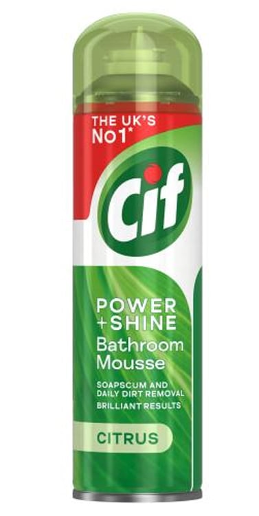 Чистка туалета и душа Cif Wc-mousse Sitruuna 500ml 8717163536476